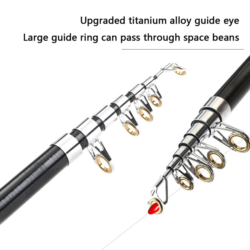 1Set Durable Telescopic Mini F - Fishing Rod Combo ulasan dan harga