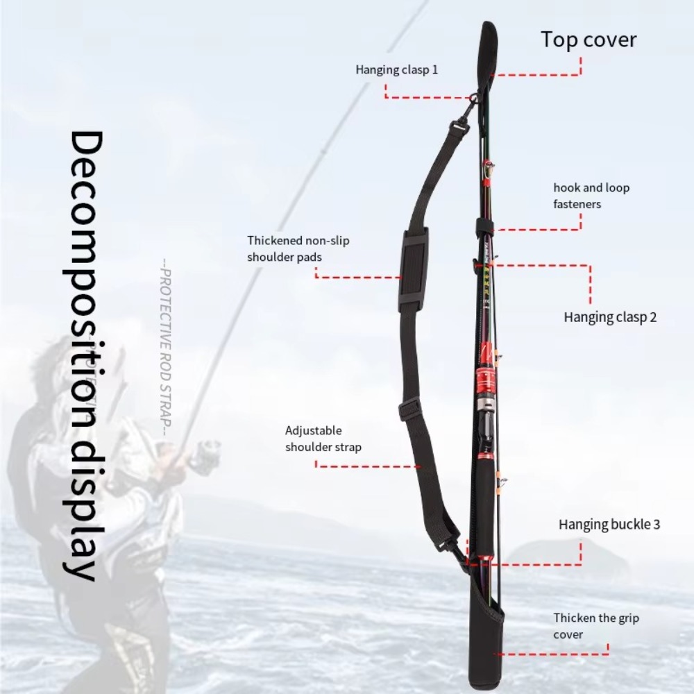 Adjustable Fishing Rod Storage - Fishing Rod Travel ulasan dan harga