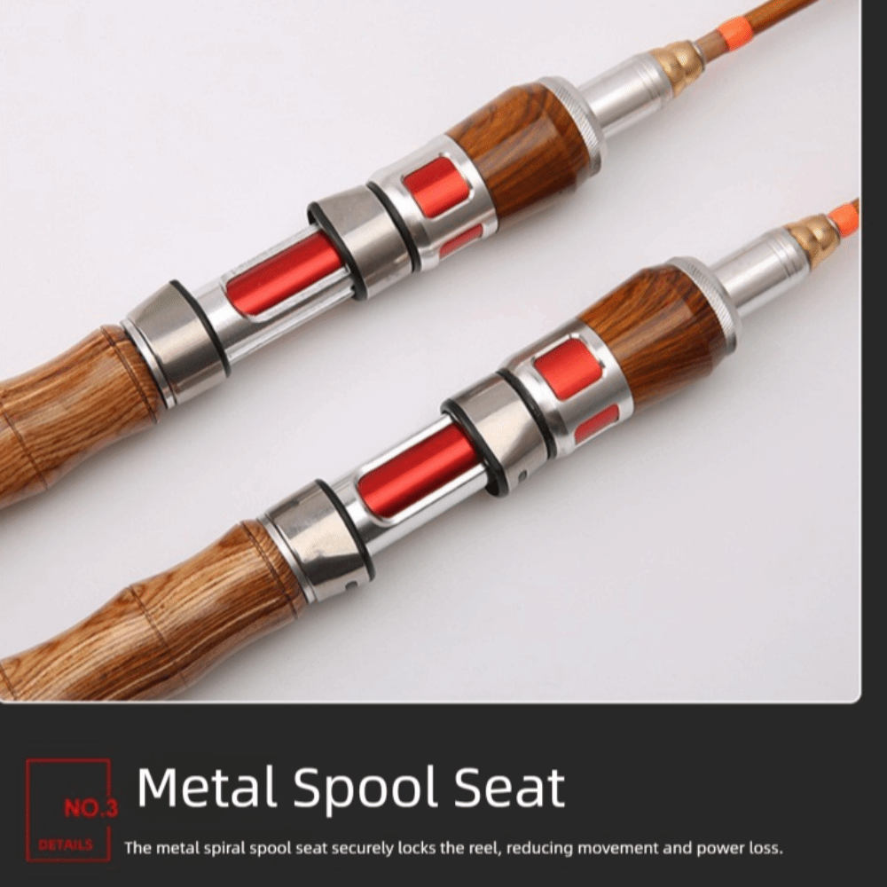 2025 4 Sections Spinning Fishi - Fishing Rod Carbon Fiber ulasan dan harga