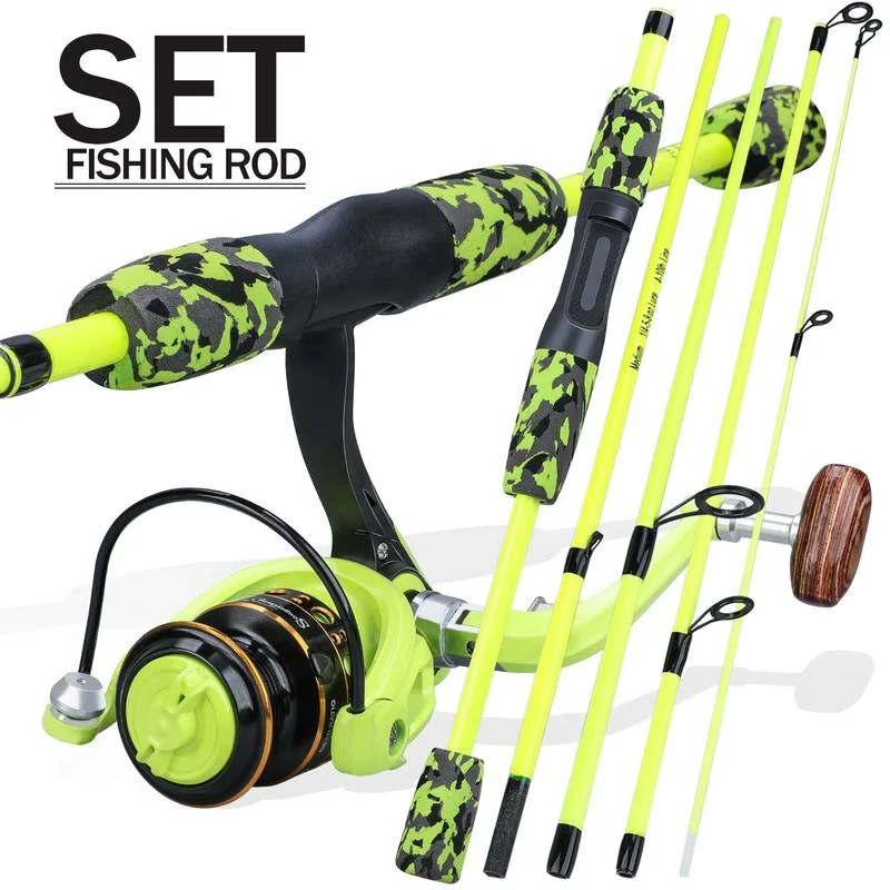 Sougayilang Portable 5 Section - Fishing Rod Spinning ulasan dan harga