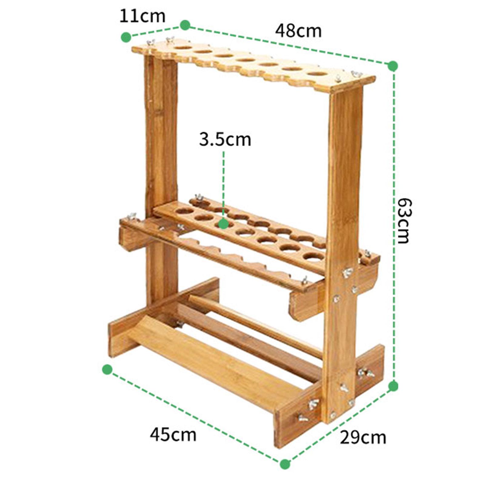 Fishing Rod Storage Rack Bambo - Fishing Rod Rack ulasan dan harga